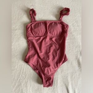 Kona Sol Kids One-Piece Swimsuit in Rose
